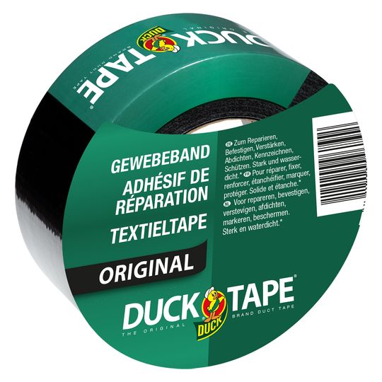 Duck Tape Zwart 50mm x 50m